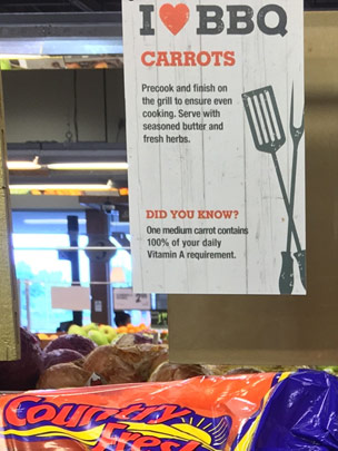 Carrots from Dominion Farms