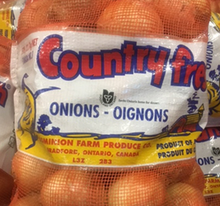 Country Fresh Brand &reg; Yellow Onions - Large